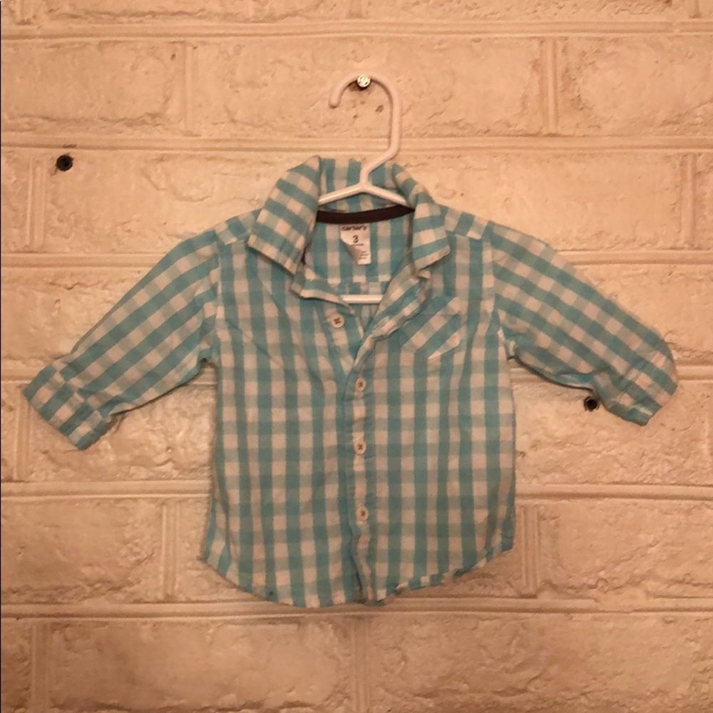 Carter’s button down shirt